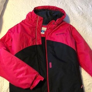 Girls Columbia jacket size large great shape!